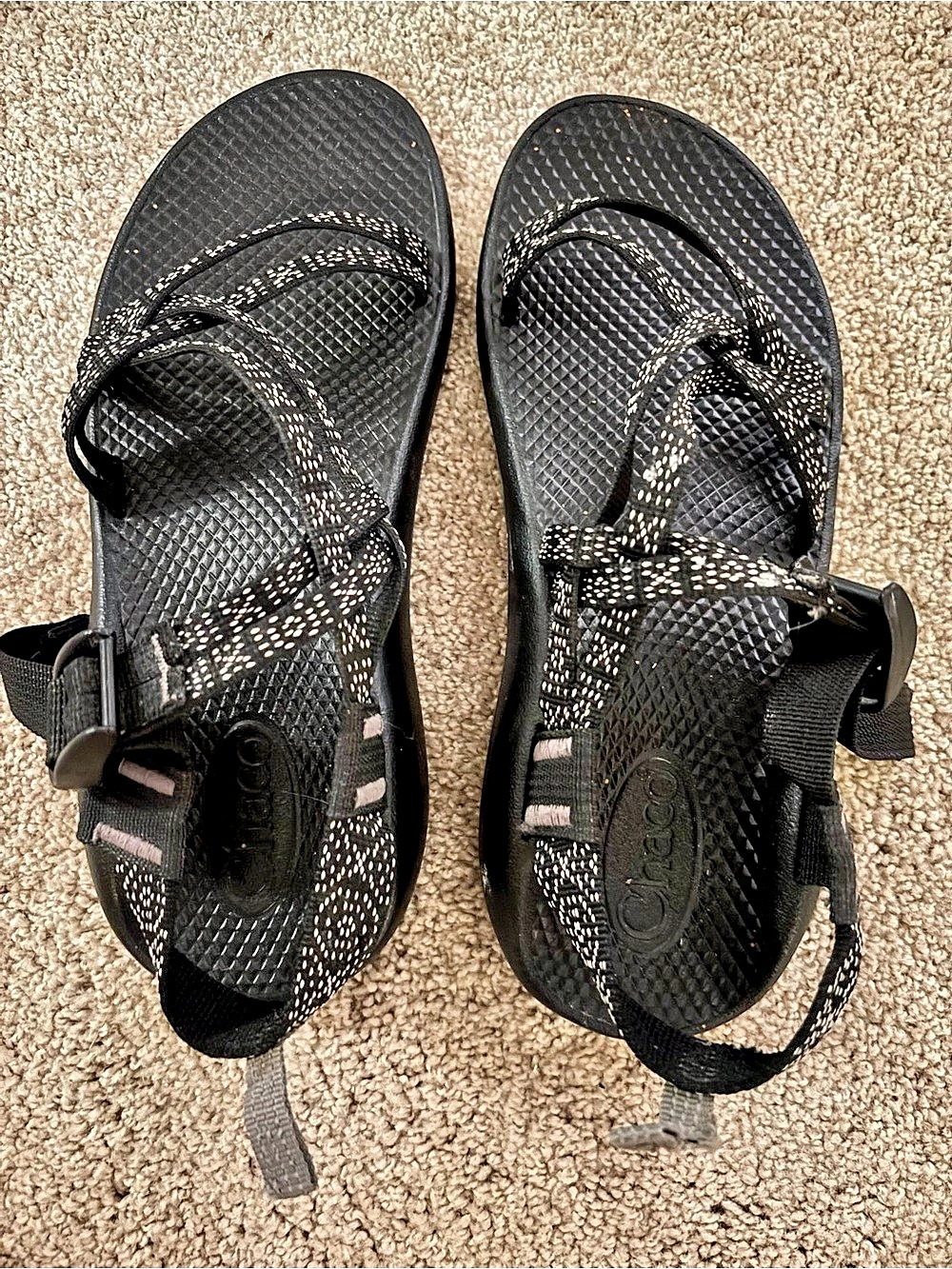 Chaco Z/Cloud X Black Sport Sandals